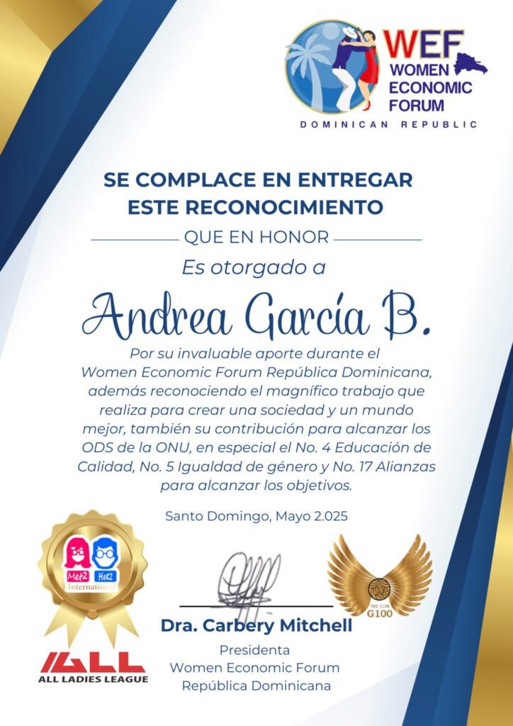 andrea garcia premios 1